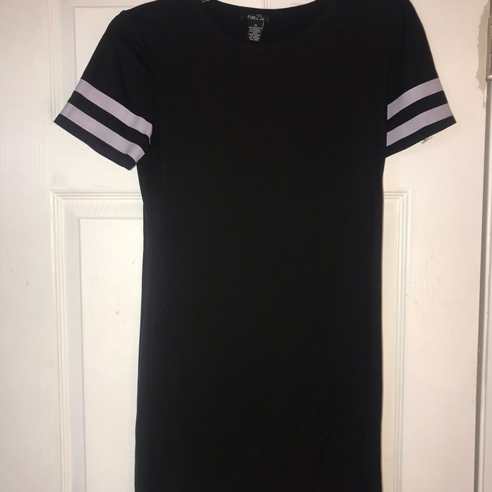 Black T-Shirt dress